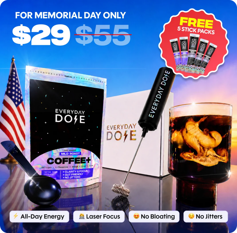 Coffee+ Mild Roast Starter Kit (30 Servings) - Routine Picks